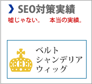 SEO対策の実績：本当の実績